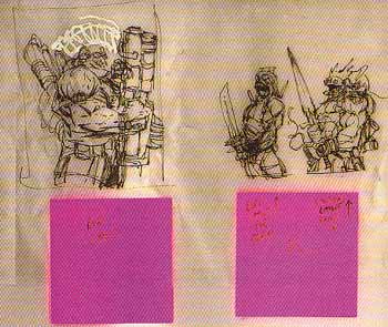 Liefeld and Platt original cover sketches